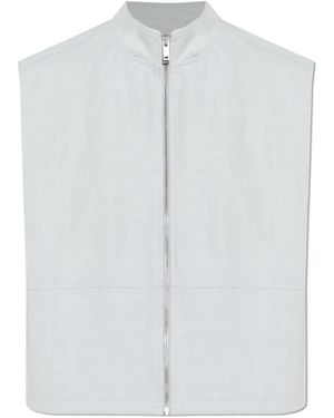 Samsøe & Samsøe Jassen ,Blauw ,Katoen Sakaila Vest