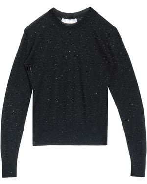 Genny Round-Neck Knitwear - Blue