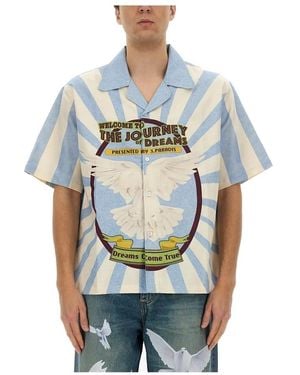 3.PARADIS Short Sleeve Shirts - Multicolore