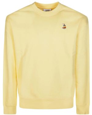 Maison Kitsuné Sweatshirts - Yellow