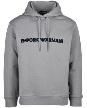 Emporio Armani Hoodies - Grijs