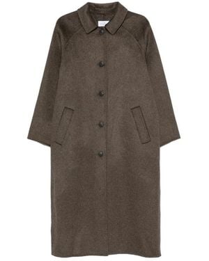 The Dynamis Studio Single-Breasted Coats - Marron