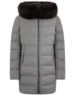 Moorer Zircone Padded Jacket - Grijs