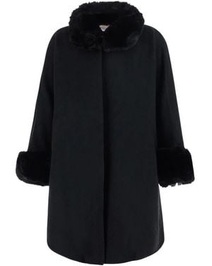Twinset Capes - Negro