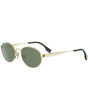 Fendi Sky Oval Zonnebril - Groen
