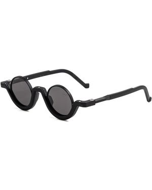 VAVA Eyewear Cl0024 Rond Montuur Zonnebril - Zwart