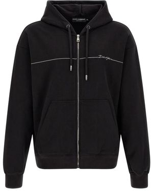 Dolce & Gabbana Zip-Throughs - Negro