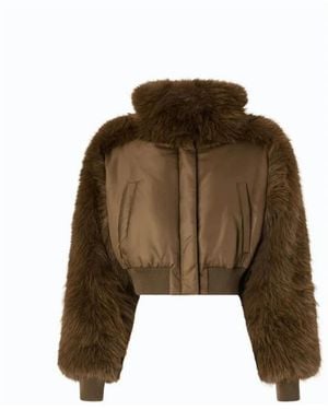 Pinko Faux Fur & Shearling Jackets - Vert