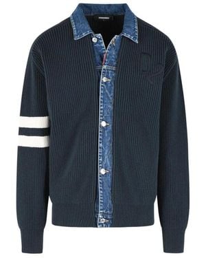 DSquared² Cardigans - Blue