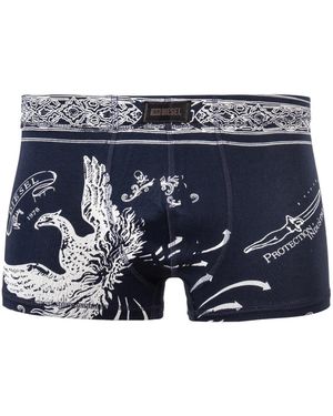 DIESEL Ondergoed ,Blauw ,Katoen Boxer Briefs