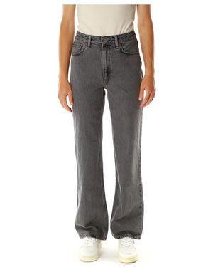 Nudie Jeans Straight Jeans - Grigio