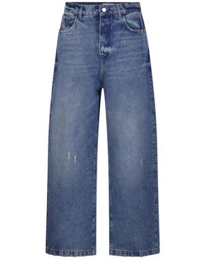 AMISH Wide Jeans - Blue