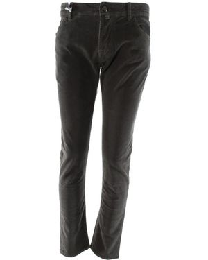 Jacob Cohen Straight Trousers - Black