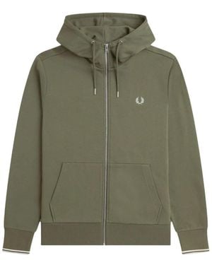 Fred Perry Hoodies - Verde