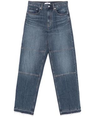 Helmut Lang Straight Jeans - Blauw