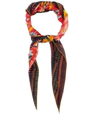 Pierre Louis Mascia Silk Scarves - Red