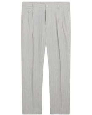 Dolce & Gabbana Straight Pants - Gray