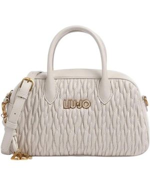 Liu Jo Gepolsterte Bowling-Handtasche - Grau