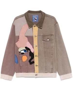 Kidsuper Denim Jackets - Brown