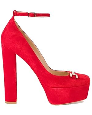 Elisabetta Franchi Court Shoes - Red