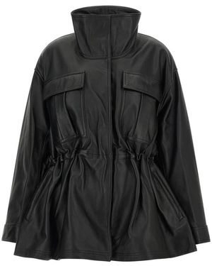 Rohe Leather Jackets - Black