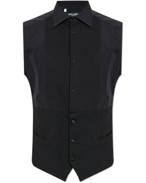 Dolce & Gabbana Formal Shirts - Black