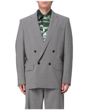 MSGM Moderne Grauer Blazer