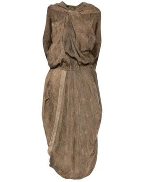 Uma Wang Midi Dresses - Neutre