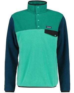 Patagonia Lightweight Synchilla Snap-T Pullover - Groen