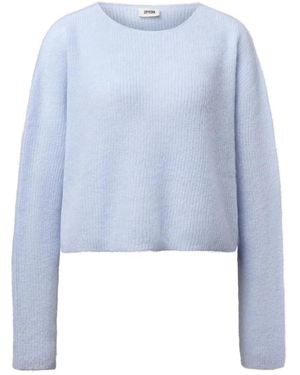 DRYKORN Truien & Vesten ,Blauw ,Wol Imeny Knit Sweater