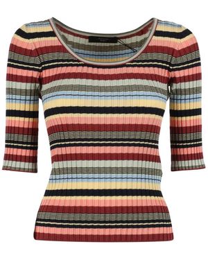 Weekend by Maxmara Round-Neck Knitwear - Multicolor