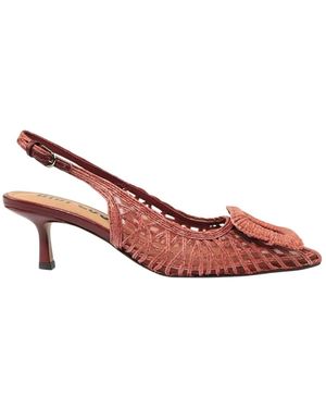 Bibi Lou Court Shoes - Pink
