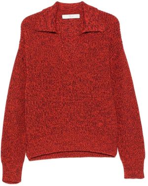 Tela Truien & Vesten ,Rood ,V-Hals Trui