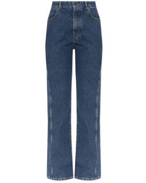 Balmain Straight-Leg Jeans - Blauw
