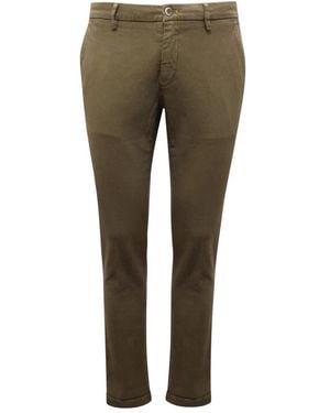 Mason's Slim-Fit Trousers - Green