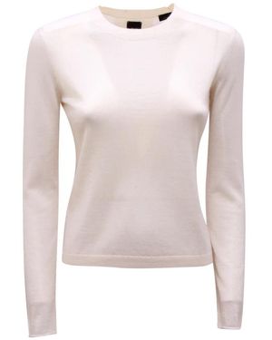 Pinko Round-Neck Knitwear - Pink