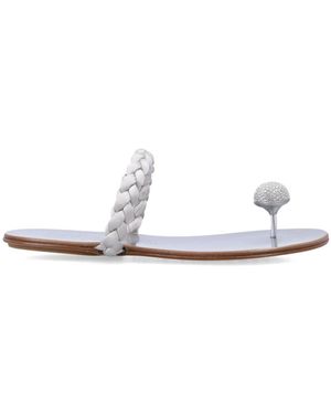 Pedro Garcia Flip Flops - White