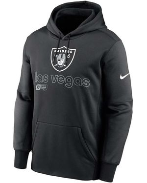 Nike Hoodies & Sweatvesten ,Zwart ,Las Vegas Raiders Fleece Hoodie