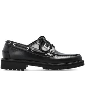 G.H. Bass & Co. Schoenen ,Zwart ,Leer Ranger Moc Schoenen
