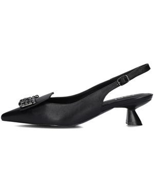 Lodi Elegante Rinola Slingback Hakken - Zwart