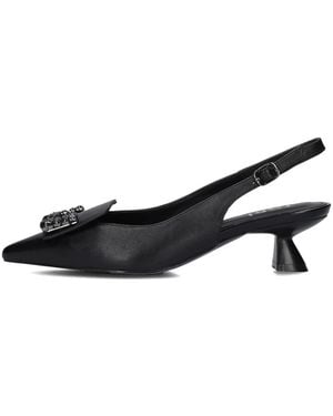 Lodi Elegante Rinola Slingback Pumps - Schwarz