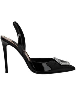 Philipp Plein Decollete Hi-Heels - Schwarz