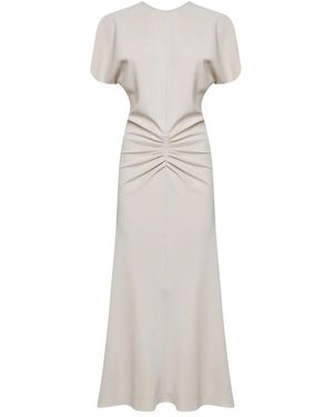 Blanca Vita Midi Dresses - White