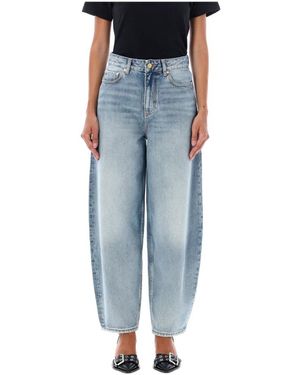 Ganni Vaqueros Vintage De Mezclilla Azul Claro, Mujer, Talla