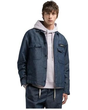 Replay Light Jackets - Blauw