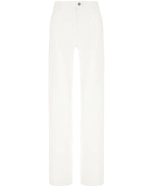 Ferragamo Straight Jeans - Wit
