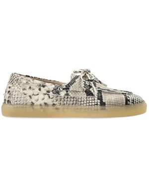 COPENHAGEN Boat Shoes - Grey