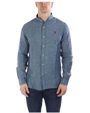 U.S. POLO ASSN. Overhemden ,Blauw ,U.S. Polo Assn