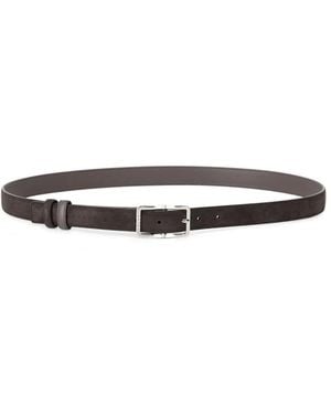 Hogan Wendegürtel Aus Kalbsleder - Braun