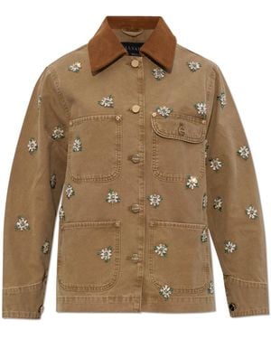 AllSaints Denim Jackets - Marrón